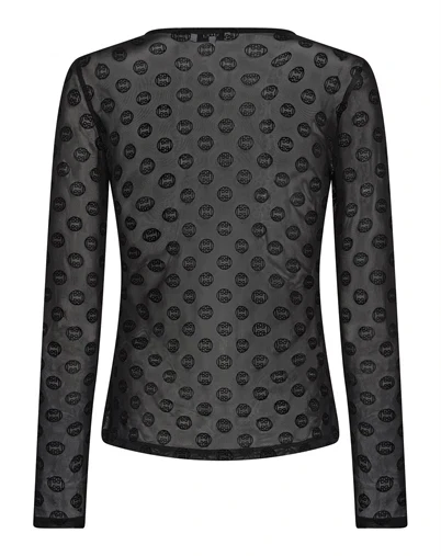 Leveté Room - LR-Tela 1 Bluse - Black Combi
